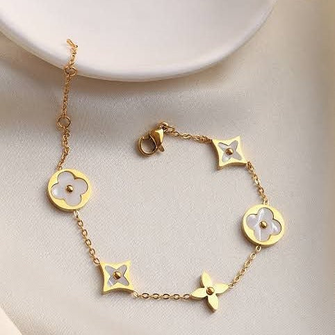 The White Charm Bracelet