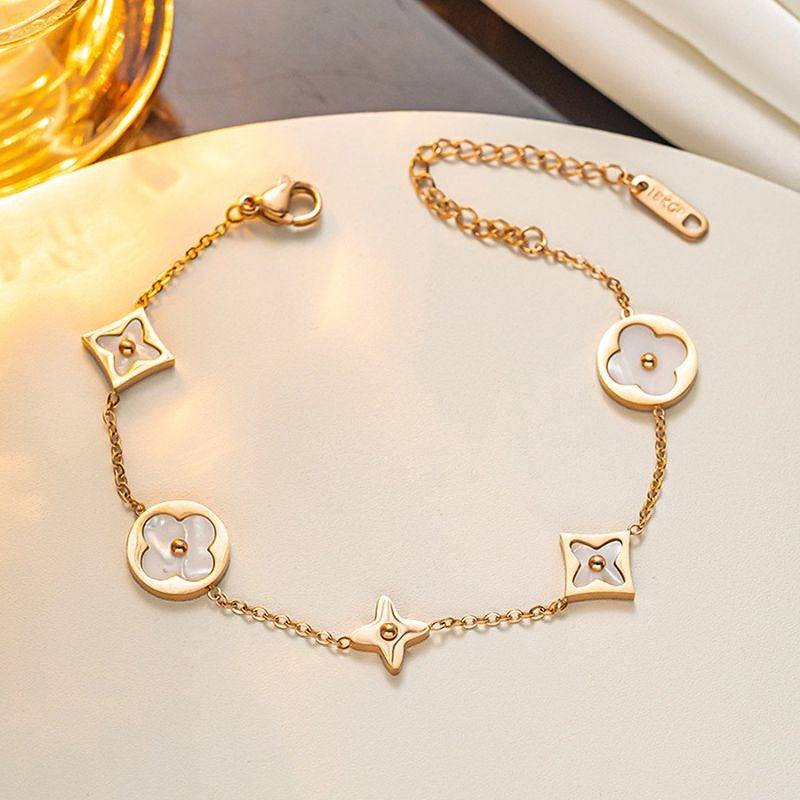 The White Charm Bracelet